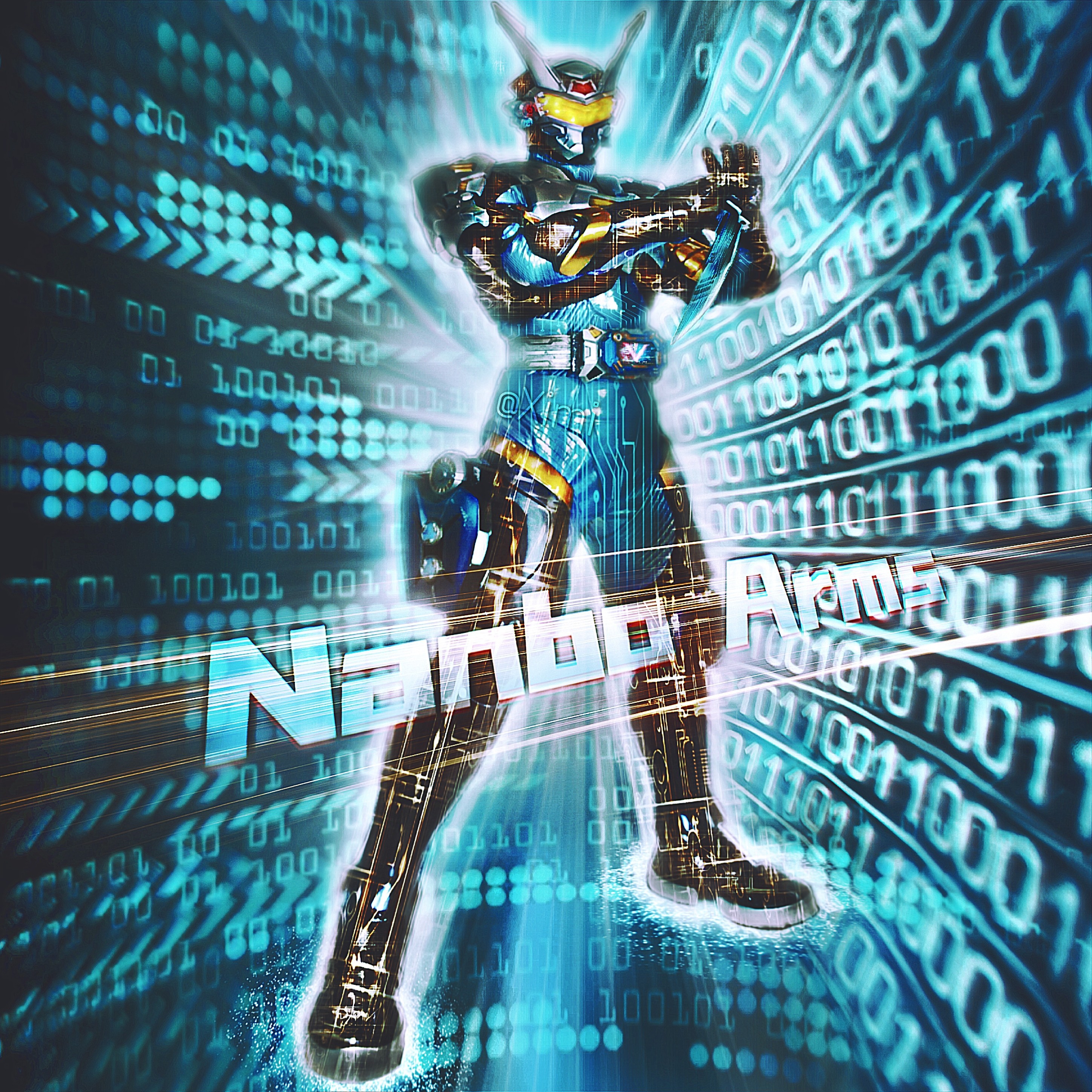 自制《鎧甲勇士》游戲封面風格壁紙 高清設計與軟件制作指南